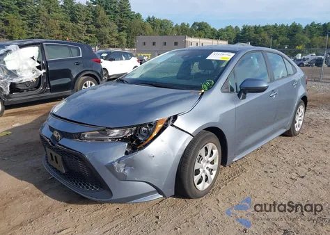 2021 Toyota Corolla Le из США, поврежденный, VIN 5YFEPMAE6MP196296